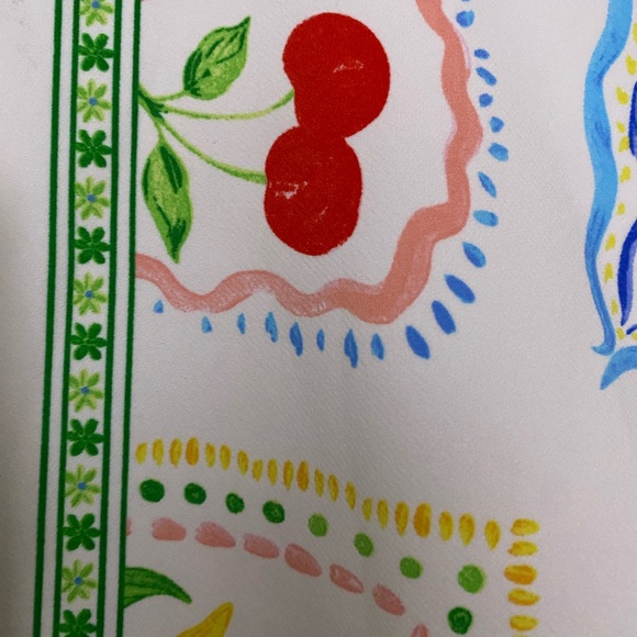 Anthropologie Maeve Sleeveless fruit Mini Shift Dress SIZE XL NWT - Picture 3 of 10